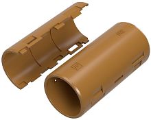 Муфта разборная атмосферостойкая ПВХ Промрукав Д=32 IP40 бук картинка